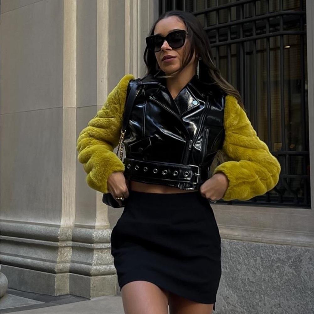 Florencia moto jacket worn once!